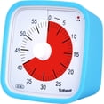 thumbnail image 1 of shiyou-Visual Timer with Protective Case, Upgraded 60-Minute Countdown Timer for Kids and Adults with Low Battery Remind, Silent Time Management Tool, No Ticking, Optional Alert(Blue), 1 of 4