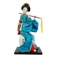 thumbnail image 2 of WLPZXP 12" Japanese Geisha Handicraft Oriental Doll Ornament Sculpture Collectible, 2 of 9
