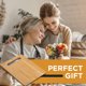 thumbnail image 5 of Tabla de cortar Bambüsi Bambu para preparación de alimentos 32 x 23 cm, 5 of 7