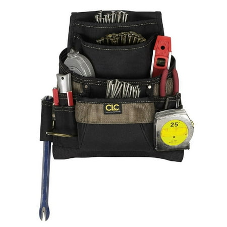 Custom Leathercraft 1620 11-Pocket Nail and Tool Bag