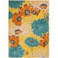 thumbnail image 3 of Nourison Allur Floral Yellow Multicolor 4' x 6' Area Rug, (4x6), 3 of 9