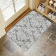 thumbnail image 4 of Bohemian Vintage Grey Door Mat Welcome Door Mat for Front Door, Home Entrance, Yard, Floor, Patio, Non Slip Spring Summer Welcome Mat Indoor Outdoor Doormat 0"*", 4 of 6