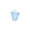 Blue, variant on Minimalist Plastic Wall Hanging Plantser Space Saving Container For Home Office Bathroom Decor Durable Lightweight Plastic Easy Mount Design Suitable For Artificial Greenery And Small Plants Storage