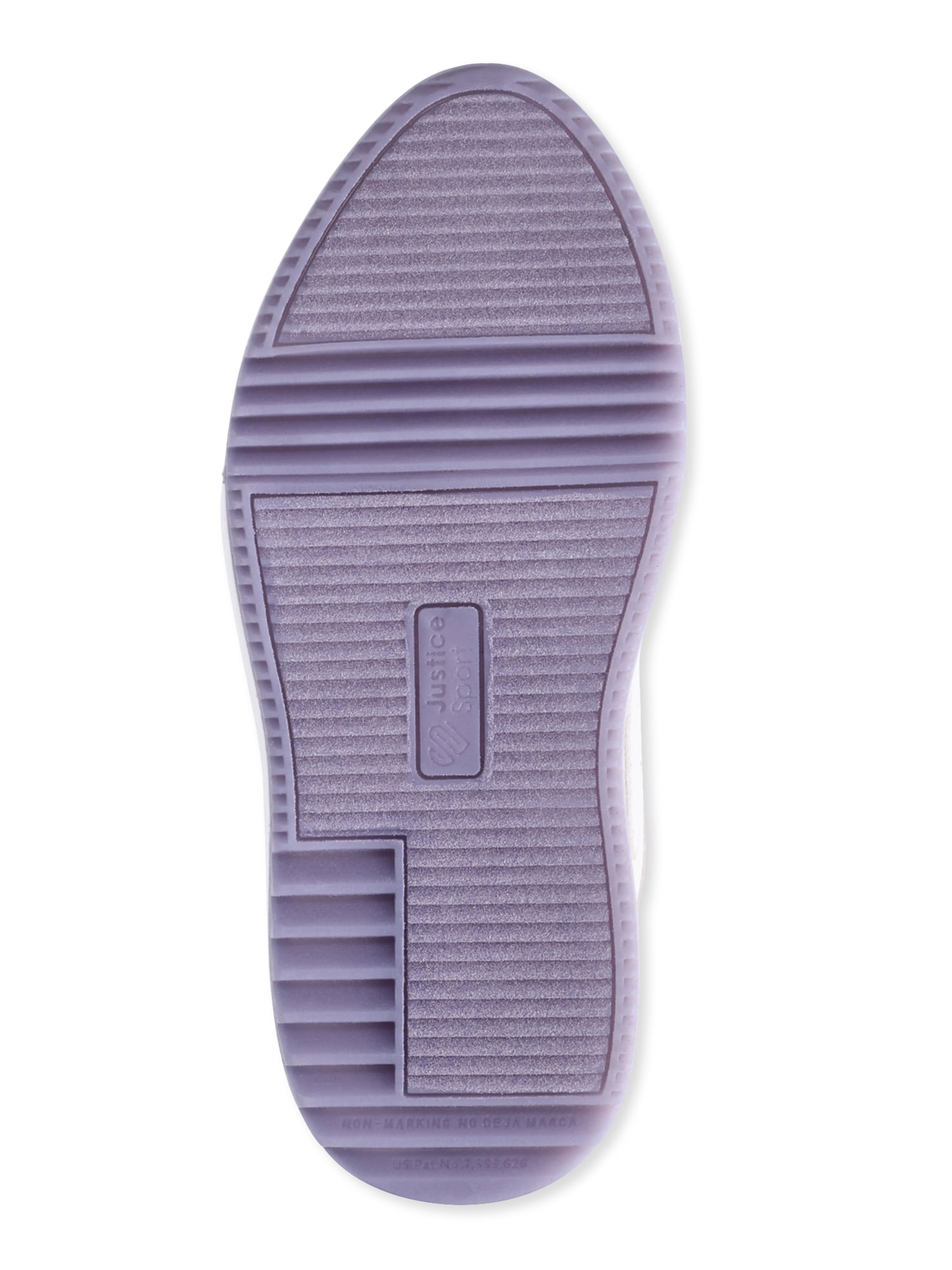 Justice Little Girl & Big Girl Beaded Low Court Sneaker