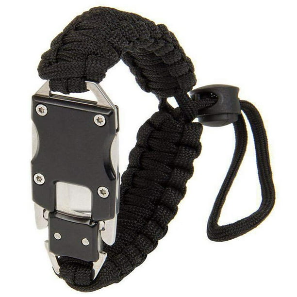 Survival Bracelet Multi Use Paracord Outdoor Tool for Hiking