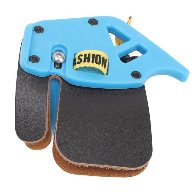 Double Protection de Doigt en Cuir PU pour Tir à l'Arc, Protection de Doigt pour Tir à l'Arc pour Pratique de Tir en Extérieur