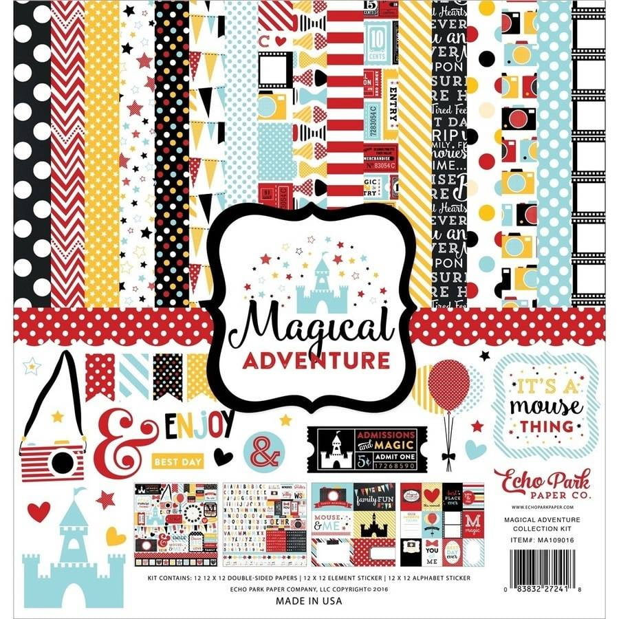 Echo Park Collection Kit, 12' x 12', Magical Adventure