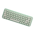 thumbnail image 4 of Ensemble Clavier et Souris Sans Fil, Clavier de Machine à Écrire 68 Touches avec Touches Rondes Rétro Mignonnes, Clavier et Souris d'Ordinateur Ergonomique Portable, 4 of 7