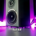 thumbnail image 3 of 8 Uds cojines amplificadores altavoz antivibración gabinete aislamiento pies accesorios de Audio, 3 of 5