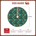 thumbnail image 2 of Sikiie Pineapple And Cactus Nativity Christmas Tree Skirt, Jesus Christian Winter Holiday Tree Mat Decoration(30-48IN)36", 2 of 6