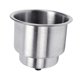 thumbnail image 4 of Portavasos para bebidas,Portavasos de acero inoxidable con drenaje,Portavasos para barco,para caravana o RV,Portavasos para coche,camión,liso,Soporte para taza de té resistente para, 4 of 9