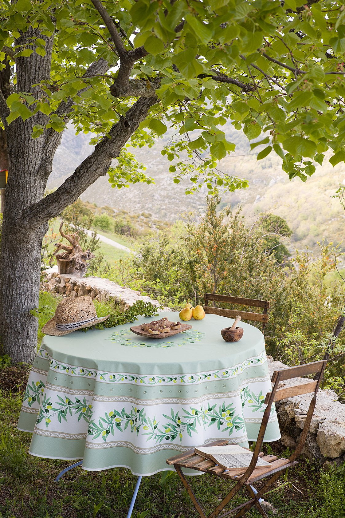 Tissus Toselli Ramatuelle Tablecloth - Thumbnail 3