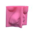 thumbnail image 2 of Molde de maceta de silicona con cabeza de niña 3D para plantas suculentas Herramienta de decoración de bonsái de jardín artesanal de resina hecha a Baoblaze Molde de silicona, 2 of 7