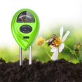 thumbnail image 3 of Soil Tester,3-in-1 Soil Test Kit with Moisture,Light and PH Test,Soil Moisture Meter,Great-2PCS light green, 3 of 4