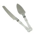 thumbnail image 5 of Cake Knife and Server Set Acrylic Stainless Steel Faux Crystal Handle Holiday Thanksgiving Christmas, 5 of 5