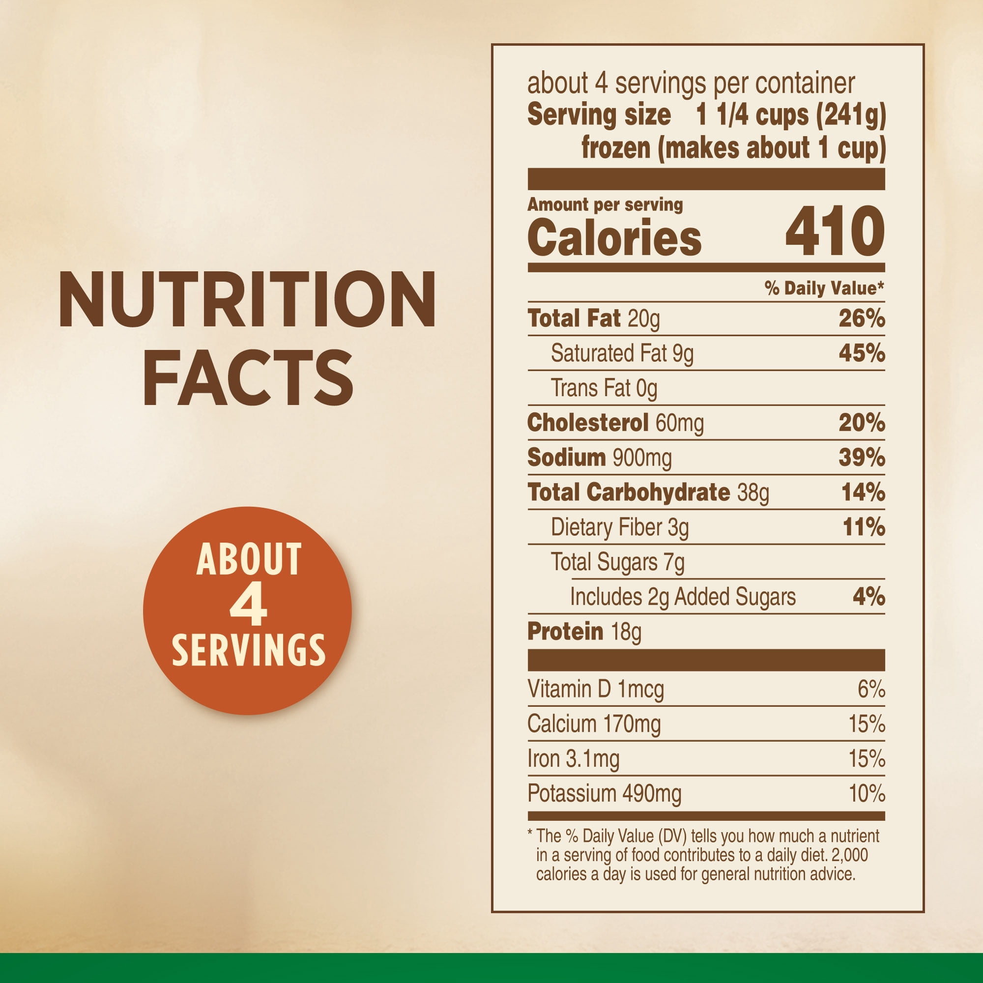 Marie Callender's Baked Ziti, Family Size, Frozen Meal, 36 oz.