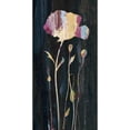 thumbnail image 3 of Jing, Jin 14x24 Black Modern Framed Museum Art Print Titled - Marble Garden Flower 3, 3 of 5