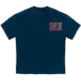 thumbnail image 2 of United We Stand Boston Strong Patriotic 100% Cotton Navy T-Shirt Large, 2 of 3