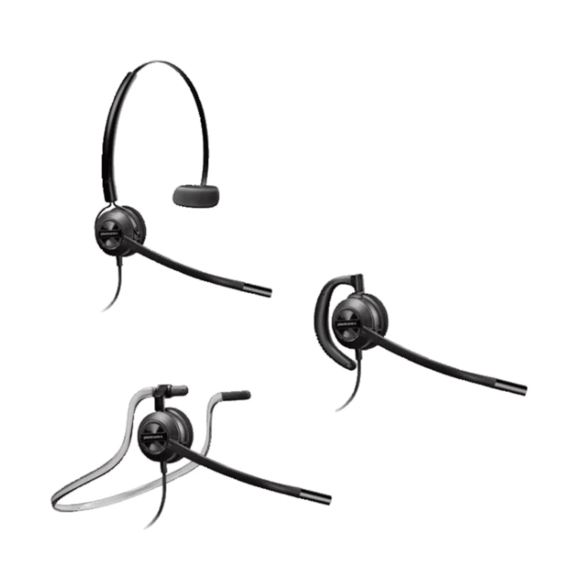 Pre-Owned Poly EncorePro 540 Convertible Mono QD Wired Headset – 783P0AA