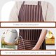 thumbnail image 3 of unbranded 2Ud Delantal Coffee Para Cocina Con De Rayas Y Bolsillos Ideal Para Cocineros Y Parrillas, 3 of 8