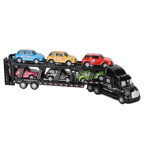 Véhicule de transport Garçon Jouets pour 3 4 5 6 ans, construction Jouets  Porte-voiture Véhicule Ensemble de jouets, Jouets pour enfants Truck Car