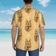 thumbnail image 4 of Balery German Shepherd Dog Camisas hawaianas de manga corta para hombre, camisas playeras de corte holgado, camisas de vacaciones con botones,Small, 4 of 7