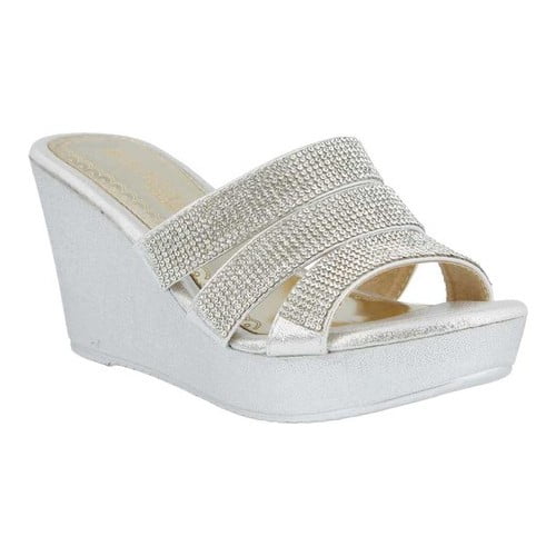 patrizia sparkling wedge sandal