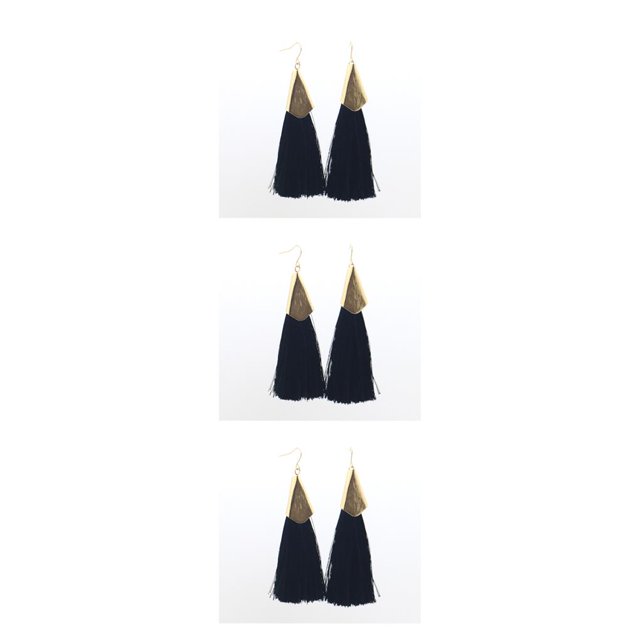 Guardurnaity 12 piezas de pendientes de acrílico borlas hechas a mano de material premium borlas de gota de oreja Type1 NO1