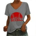 thumbnail image 1 of Birdeem T-Shirt Sans Manches à Col en V Imprimé Mode Décontractée pour Femmes, 1 of 5