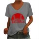 thumbnail image 1 of Camiseta sin mangas con cuello en V y estampado informal elegante para mujer OAVQHLG3B Store  lin121212, 1 of 5