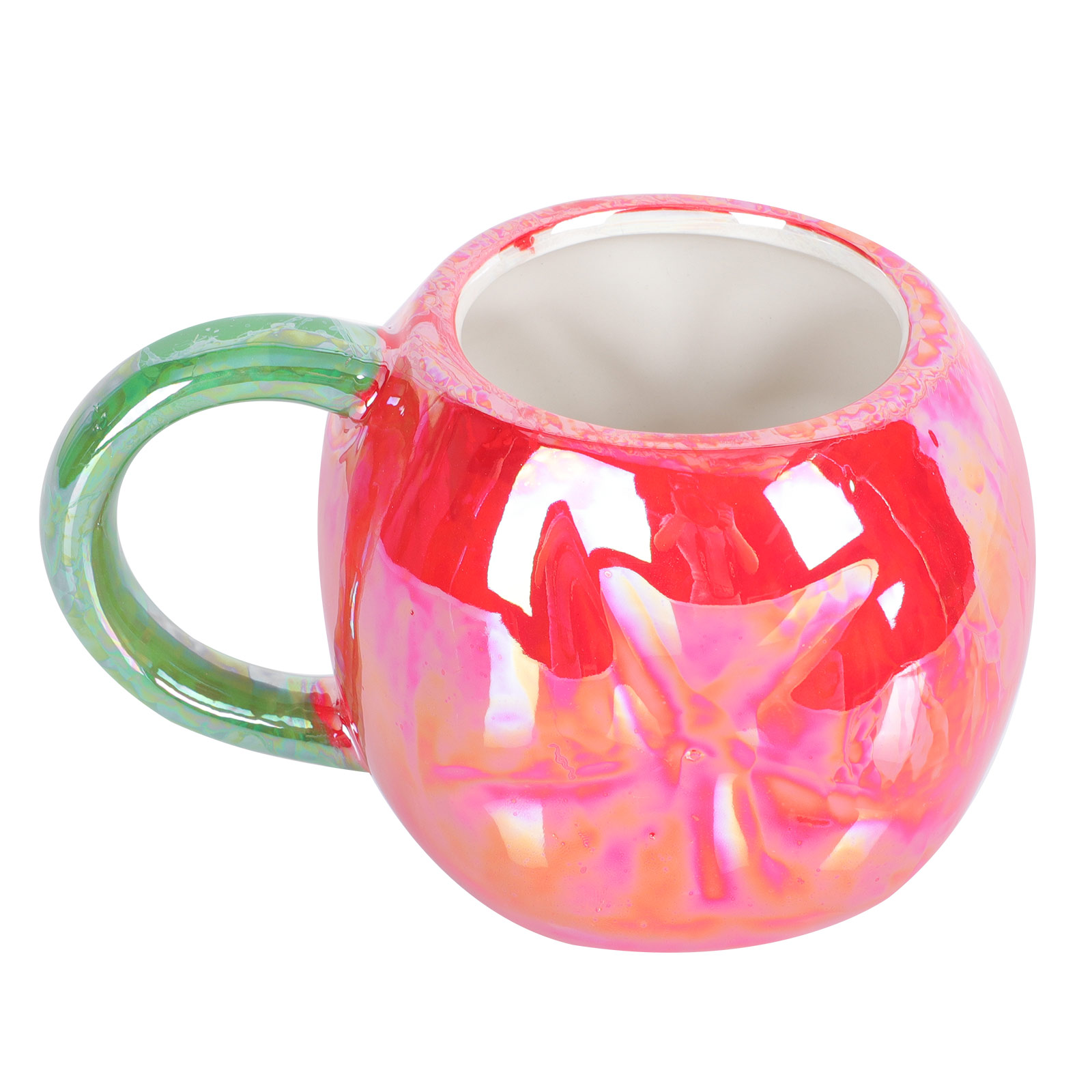 NUOLUX 1pc Coffee Mug Ceramic Cup Milk Coffee Cup Tomato Shape Water