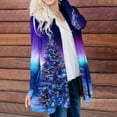 thumbnail image 6 of Uhndy Winter Jackets Coats for Women, Women Autumn And Winter Loose Long-sleeved Cardigan Christmas Print Coat Christmas Gifts for Women, 6 of 6