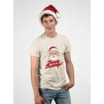 thumbnail image 2 of Happy Holidays Santa - Festive T-shirt Men's, 2 of 3