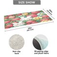 thumbnail image 3 of Haosy Cute Bunny and Strawberry Bathroom Rugs Non Slip Absorbent Soft Plush Quick Dry Bath Mat, 39"x20", 3 of 8