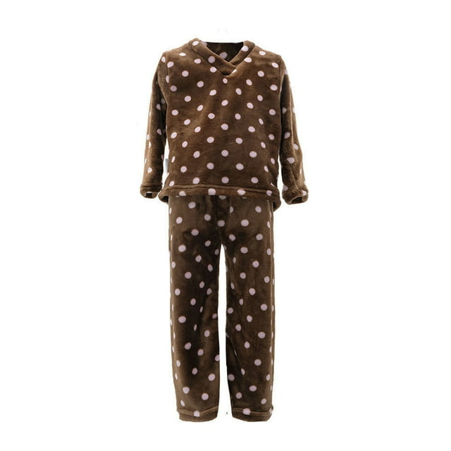Pijama supersoft de caballero TESSO HOME Chocolate ultrasuave conjunto pijama