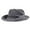 Grey, variant on Bucket Hats for Women Embroidery Mesh Fisherman Visor Hat for Men Outdoor Climbing Cab Baseball Bucket Cap