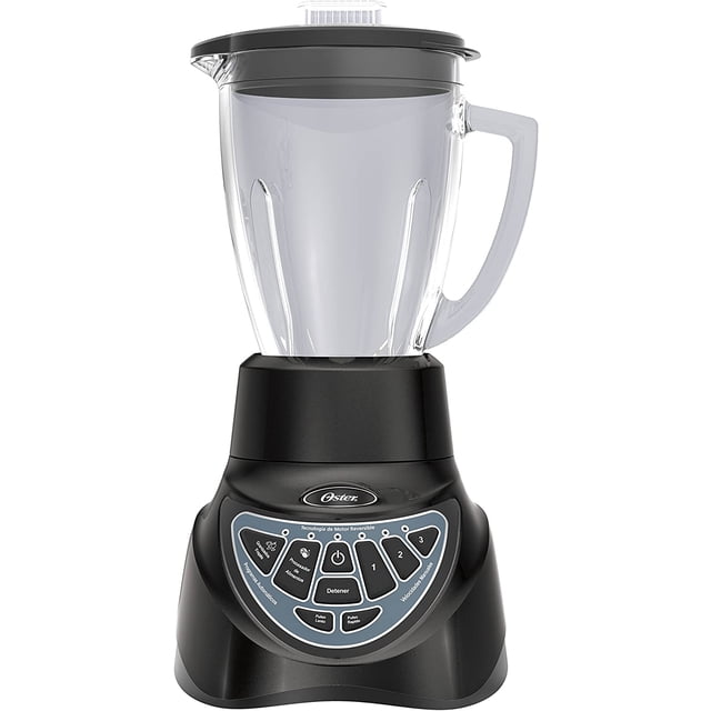 Licuadora Oster 3 velocidades 1.5LT Vaso vidrio reversible NEGRO
