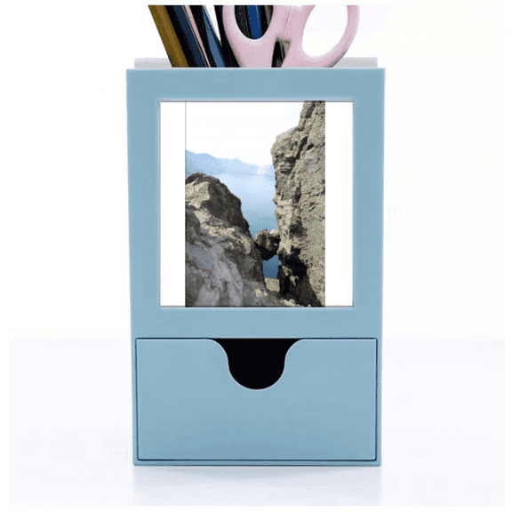 tianchi st seam art deco fashion desk supplies organizer pen holder card