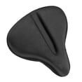 thumbnail image 1 of Funda de cojín de asiento de bicicleta de silicona para sillín de bicicleta grande y ancho, 1 of 8