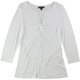 thumbnail image 1 of INC Blusa con orificio para llave en la parte delantera para mujer, blanco, grande I-N-C Pull-over, 1 of 1