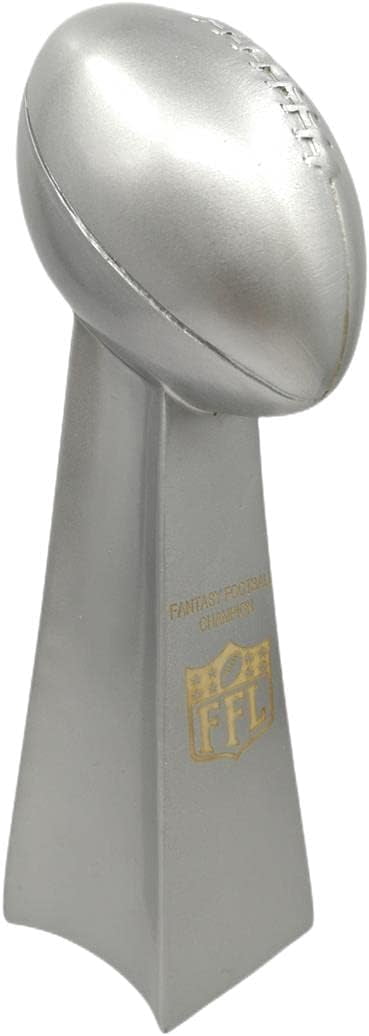 Fantasy Football Champion Trophy - 9 Inch Resin Lombardi Style Replica - FFL Champion Award for Fantasy Football Leagues