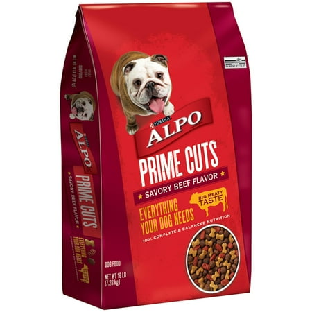 - ALPO Prime Cuts Savory Beef Flavor Dry Dog Food, 16 LB