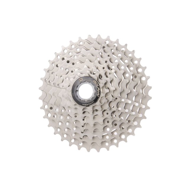 Soidarity Cassette de bicicleta 36T Suministros de ciclismo Tamaño compacto Instalación práctica Cog reemplazado Piezas mejoradas Cassettes de 8 Ciclismo Plata 36T Soidarity OD026183-01