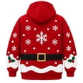 thumbnail image 5 of Christmas Dog Hoodie with Pouch Pullover Pet Carrier Hoodie with Large Pockets Womens Mens Christmas Sweatshirt, 5 of 5