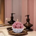 thumbnail image 4 of Rose Silicone Moulds 3D Flower Candle Molds Epoxy Resin Molds Plasters Molds for Candle Making Multicolor, 4 of 4