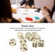 thumbnail image 4 of Juego De Dados, Cubos De Dados Ligeros Y Portátiles De 16 Mm Resistentes Al Desgaste Para Juegos De Mesa, 4 of 7