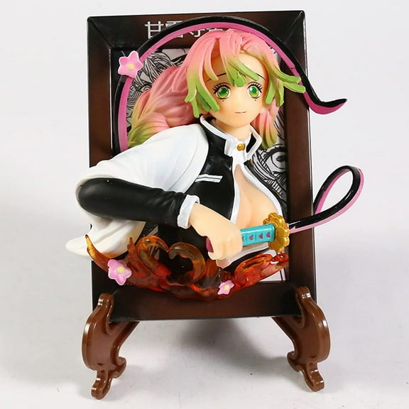 New Demon Slayer Himejima Gyoumei Kanroji Mitsuri PVC Collectible Collection