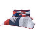 thumbnail image 1 of Edredón Ligero Individual Colchas Concord Navy Azul Rey, 1 of 2