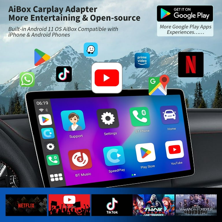 UP TO 40% OFF! C1-AA Wireless Android Auto Adapter – Herilary