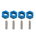 thumbnail image 4 of 4X 1/24 RC Car Wheel Hex Adaptor Spare Parts Extension Hex Hub Adapter for FMS 1/24 Fcx24, 4 of 5